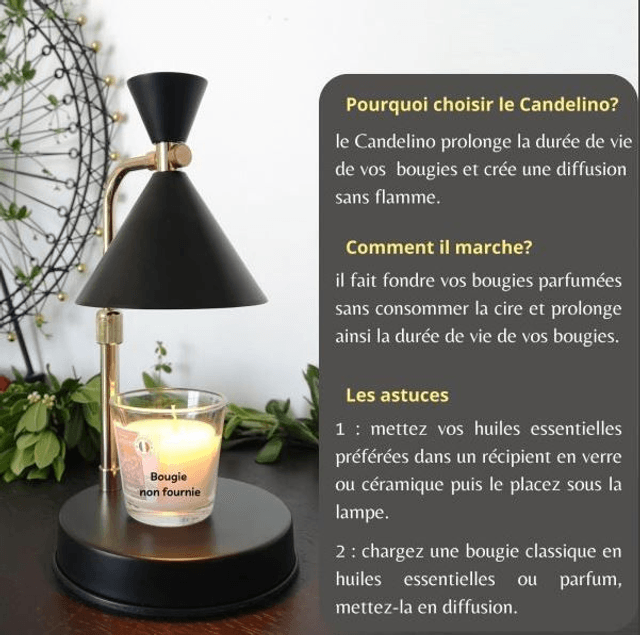 Diffuseur par chaleur douce "Candelino"