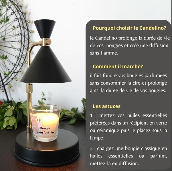 Diffuseur par chaleur douce "Candelino"